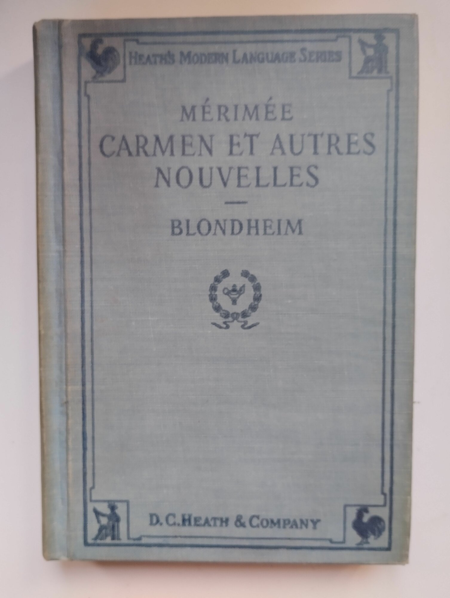 Merimee. Carmen et autress nouvelles/ Кармен и другие новеллы. 1939 год (книга на французском языке)