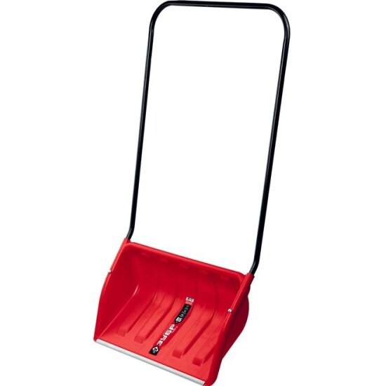 Скрепер Зубр тайга 650 мм пластиковый ковш с алюминиевой планкой 39934