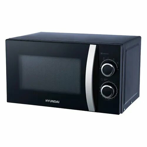 Микроволновая печь Hyundai HYM-M2055 700Вт 20л черный серебристый 889900₽