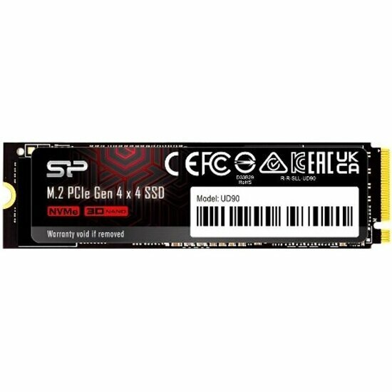 SSD диск Silicon Power UD90, 500 Гб, M.2 2280, PCI-E x4 (SP500GBP44UD9005)