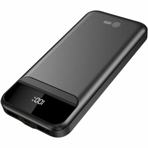 Мобильный аккумулятор Cactus CS-PBFSCA-10000 10000mAh 45A 2xUSB-AUSB-C черный 1230₽