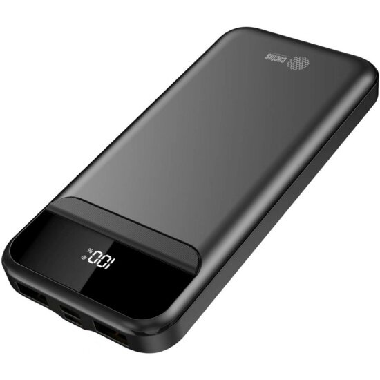 Внешний аккумулятор Cactus CS-PBFSCA-10000 10000mAh 4.5A 2xUSB-A/USB-C черный