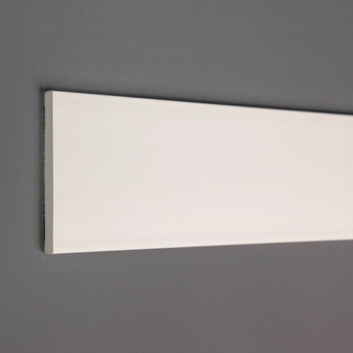 Изображение товара Наличник дверной дюрополимер Paolo Arte Konture (Паоло Арте Контур), 100х8х2200 мм, Kr102M белый