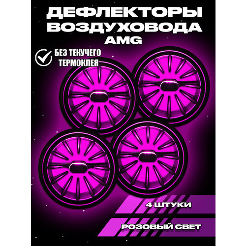 фото Сопла воздуховода в стиле amg 4 шт. autostyle
