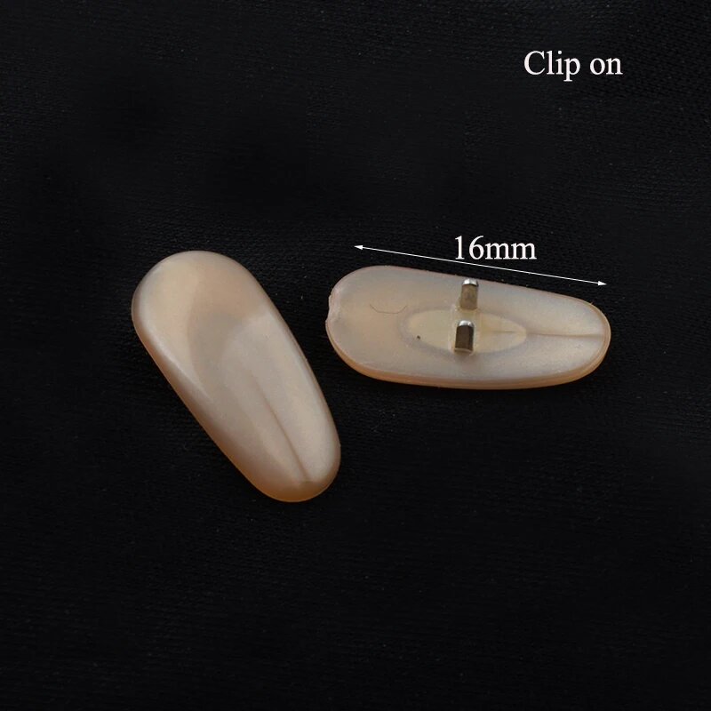 Носоупоры для очков XINSHUO, 100 шт. 16mm Beige C