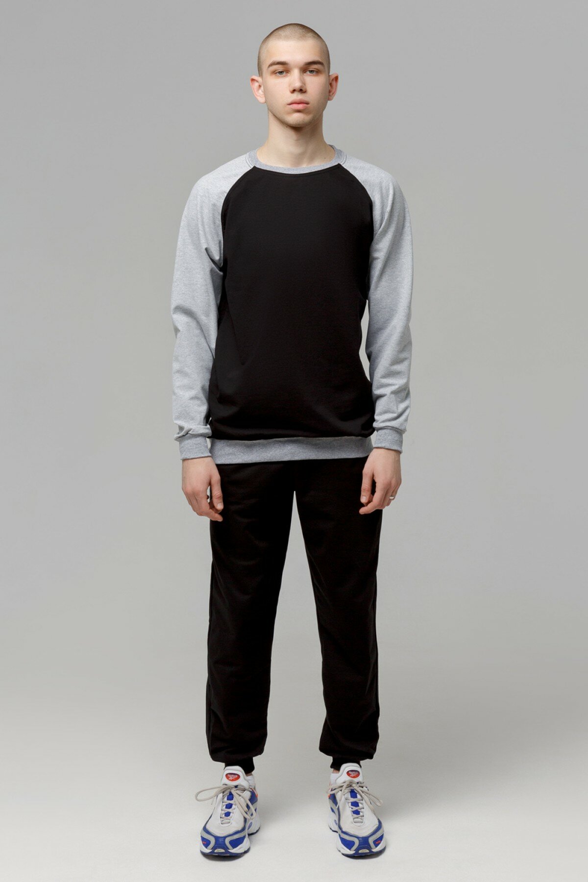 Костюм спортивный Магазин Толстовок, размер M-48-Unisex-(Мужской), черный/серый