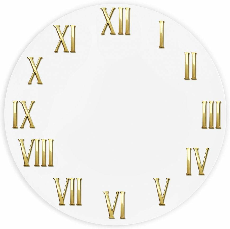 Цифры для часов, римские золотые 3,7см EPOXYMASTER — фото 1