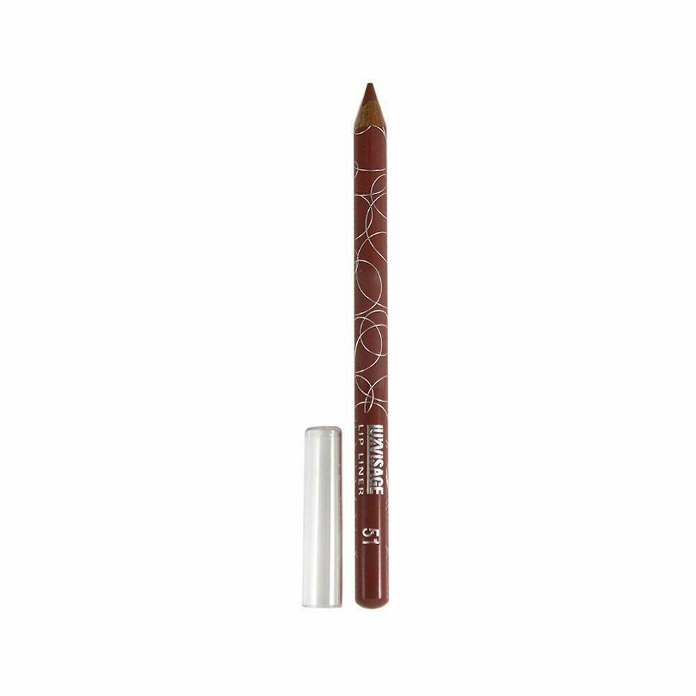 Карандаш для губ LuxVisage Lip Liner 51, тон 51 бежевый, розовый,