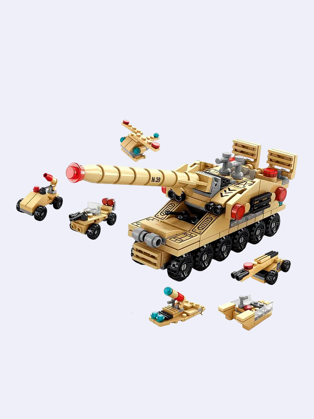 Конструкторы для мальчиков: космические и военные модели, более 10 видов, Хром