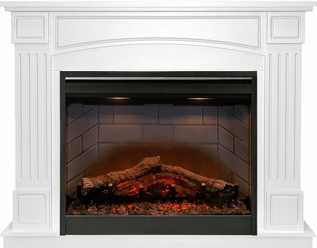 Каминокомплект Dimplex Boston - Белый с очагом Symphony 26' DF2608-INT