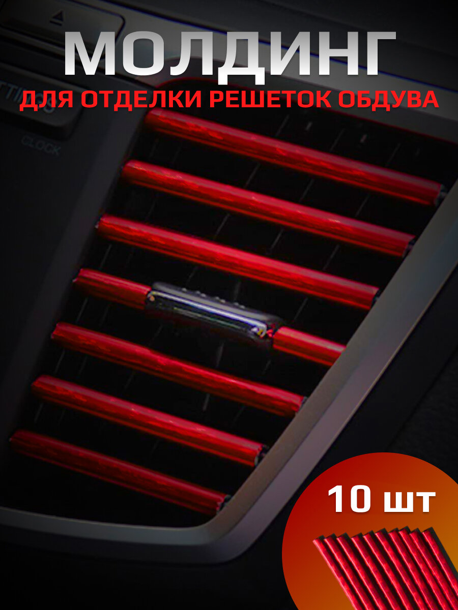 Декоративные накладки воздуховода салона