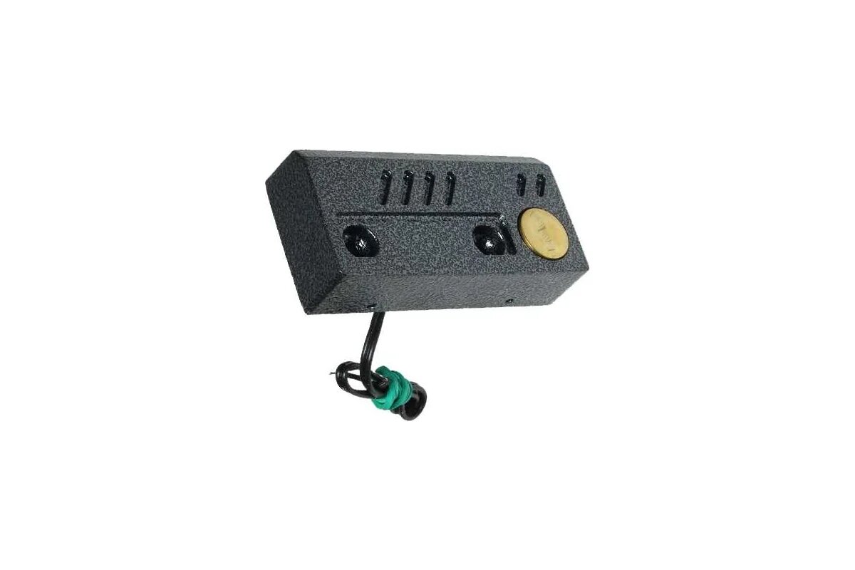 AVC-109 (Серебро). Вызывная аудиопанель на одного абонента антивандальная двухпроводная накладная.