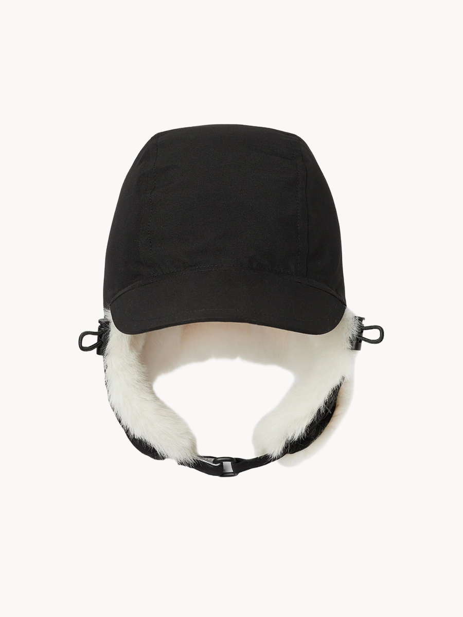 Шапка-ушанка Lassie Kurkku для мальчиков, размер 56, черный — фото 1