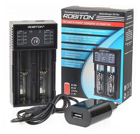 Зарядное устройство ROBITON MasterCharger 2B Plus