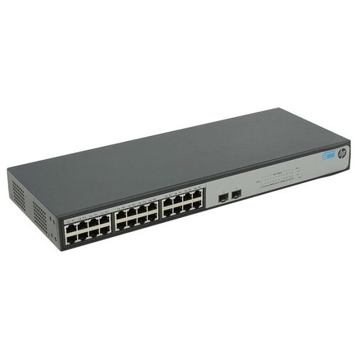 Коммутатор HPE неуправляемый 19U 24x10, 100, 1000BASE-T 1420-24G-2SFP JH017A