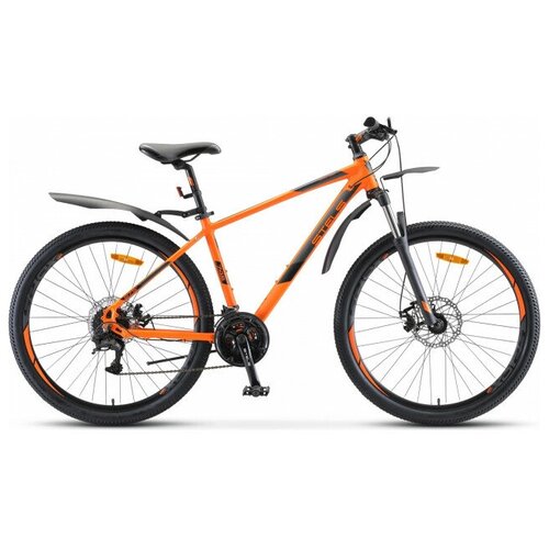 фото Stels велосипед stels navigator-745 md 27.5” v010, рама 21” оранжевый [lu094372-lu085127]