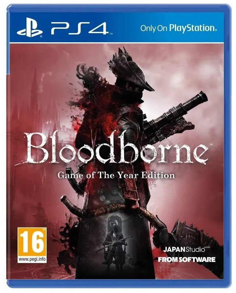 Bloodborne: Порождение крови Издание Игра Года (Game of the Year Edition) Русская Версия (PS4)