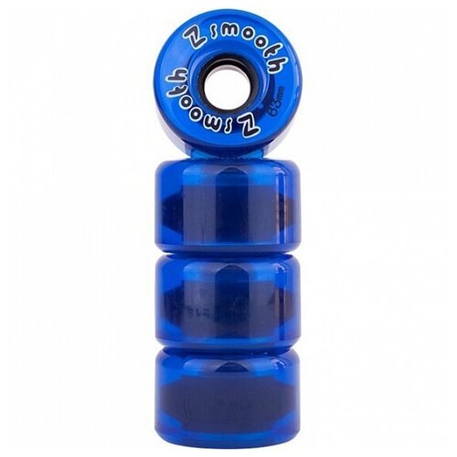Колеса Z-Flex zfx wheels trans 63mm 2016 blue