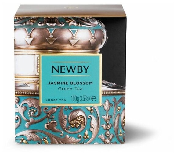 Чай "Newby" зеленый "Jasmine Blossom" 100 грамм.