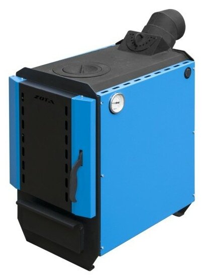 Твердотопливный котел ZOTA BOX-10 аотв с отв. для тэна 2 - фотография № 2