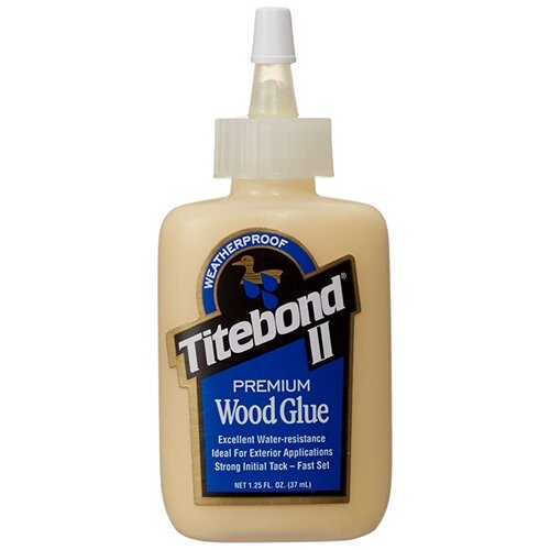 Клей ПВА Titebond Клей столярный ПВА Titebond II Premium Wood Glue влагостойкий, 37 мл