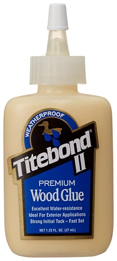 Клей ПВА Titebond II Premium Wood Glue D3, 37 мл