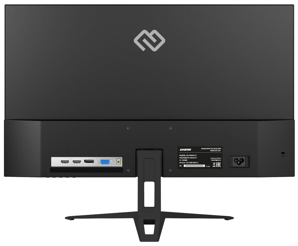 Монитор Digma 238 Gaming DM-MONG2410 IPS 1920x1080 165Hz G-Sync 250cdm2 169