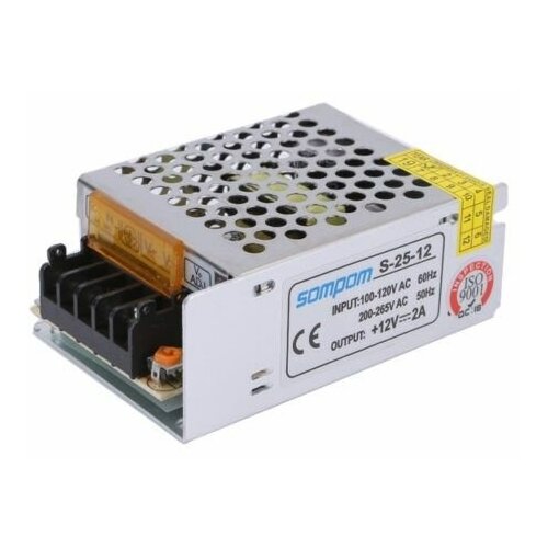 Блок питания для светодиодной ленты 12 В 2 А 60 Вт