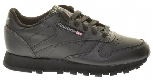 Кроссовки Reebok Classic Leather, размер 34, черный