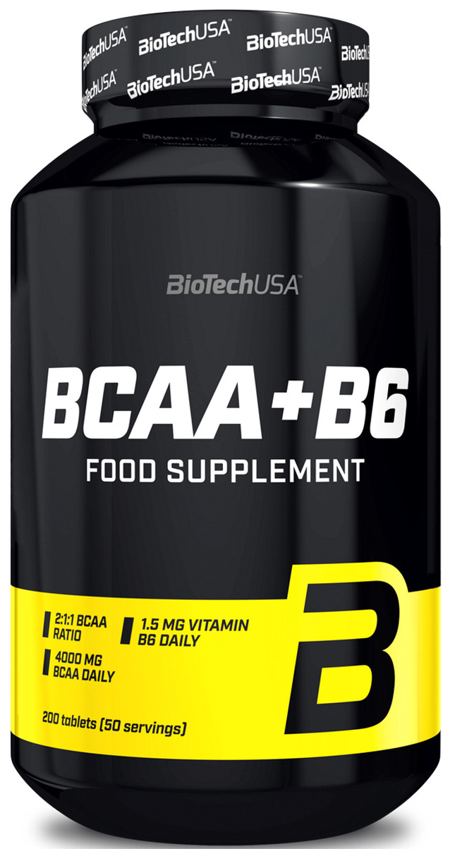 BioTech BCAA + B6 200 tab Нейтральный