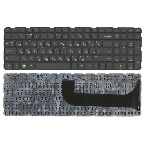 Клавиатура для ноутбука HP Pavilion M6-1000 Envy M6-1100 M6-1200 черная шлейф матрицы для hp envy m6 1153er pavilion m6 1061er m6 1303er m6 1105er m6 1261er m6 1221er m6 1241er m6 1062er m6 1152er
