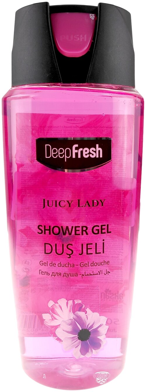 Гель для душа Deep Fresh Для сочной леди, 500 мл.