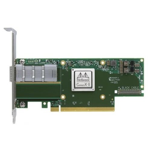 сетевой адаптер ethernet mellanox mcx653105a hdat infiniband Сетевой адаптер Mellanox MCX653105A-ECAT-SP