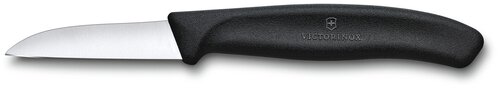 Нож для овощей и фруктов VICTORINOX Swiss Classic с прямым лезвием 6 см, черный 6.7303