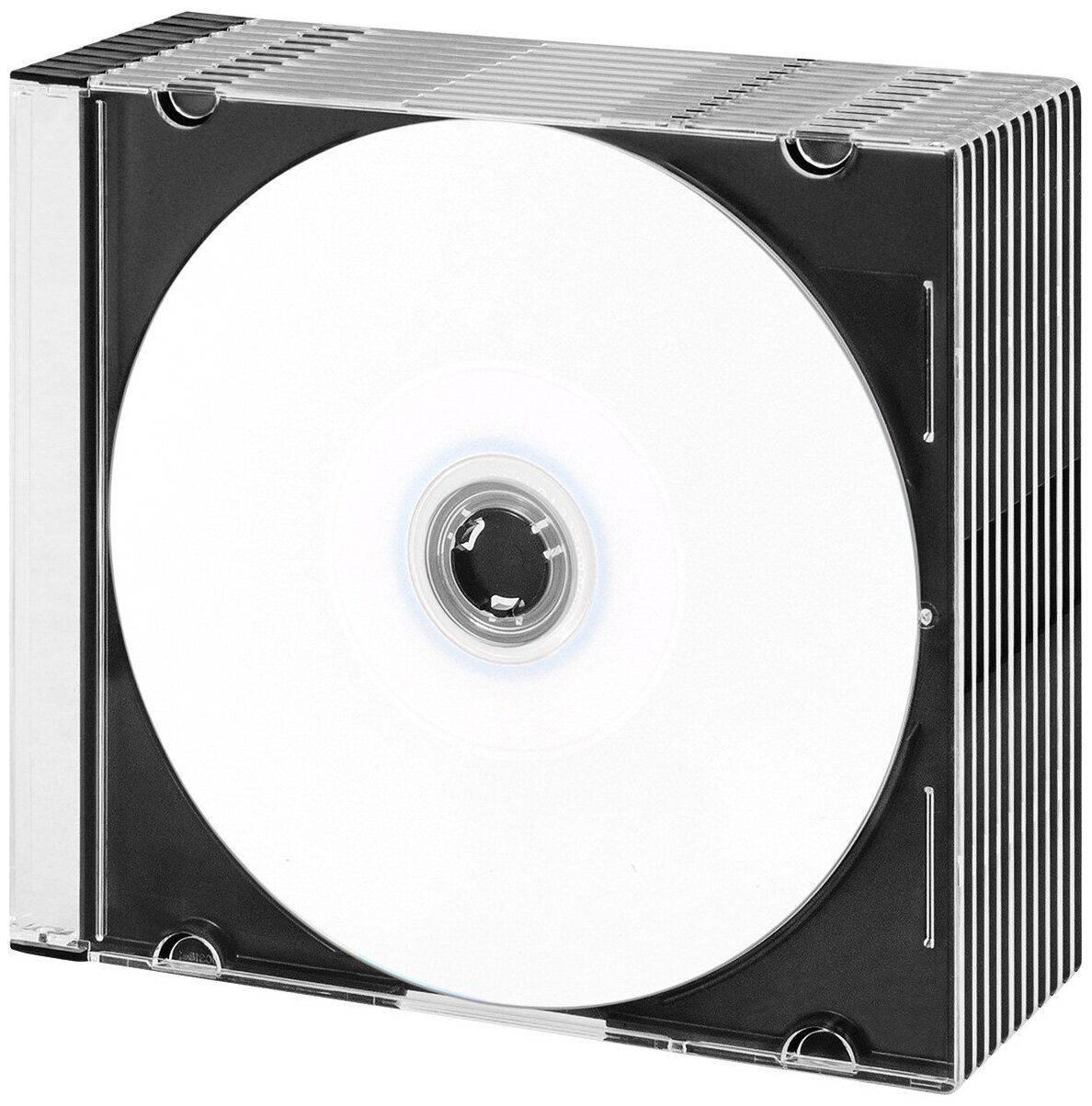 Диск DVD+R 8.5Gb DL 8x CMC Printable slim box (черный)