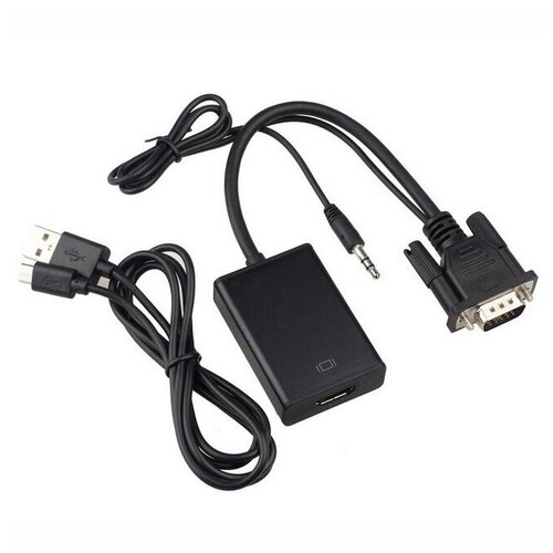 Адаптер PALMEXX видеосигнала из VGA(m) в HDMI(f) кабель адаптер palmexx hdmi vga с передачей звука черный