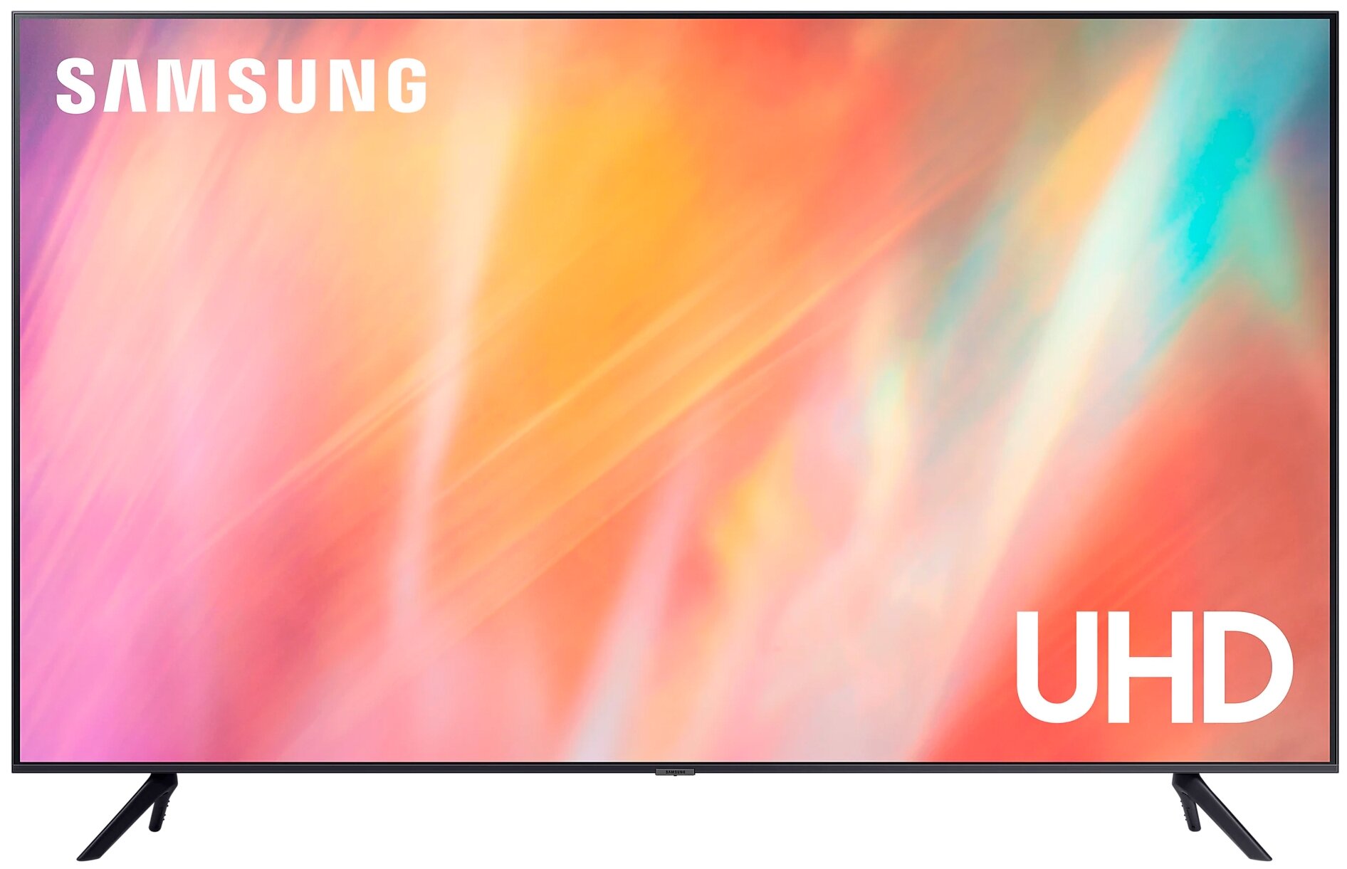 55" Телевизор Samsung UE55AU7170 LED, HDR, черный