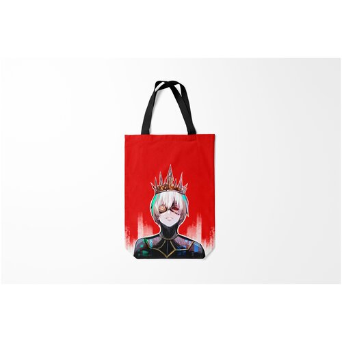 фото Сумка-шоппер / 31х42 см / аниме / токийский гуль ken king burnettie