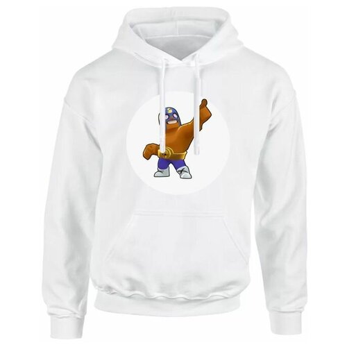 фото Толстовка бравл старс, brawl stars №2 с эль примо, 42 размер mewni-shop