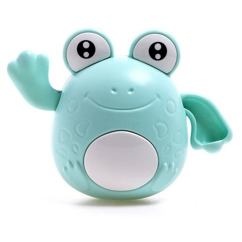 Игрушка заводная «Лягушка», водоплавающая, цвета микс игрушка заводная лягушка водоплавающяя цвета микс