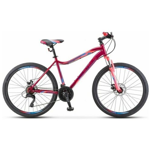 фото Велосипед stels miss-5000 md 26" v020, рама 18" вишнёвый/розовый 2021 [lu096322-lu089358]