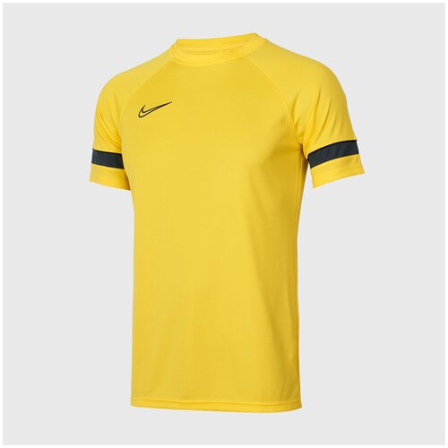 Футболка тренировочная Nike Academy21 Top SS CW6101-719 желтого цвета