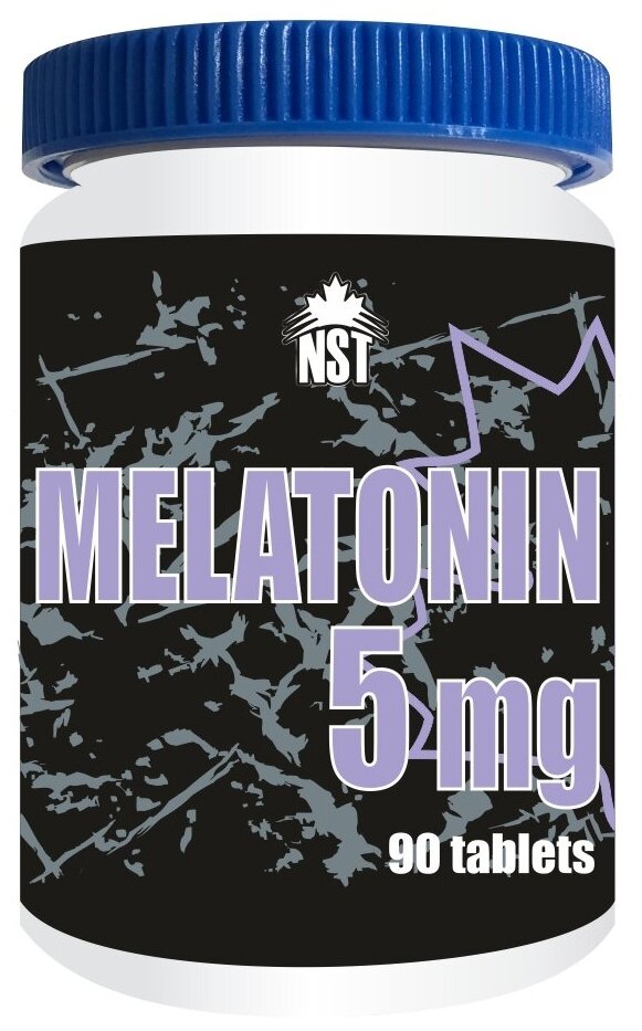 Мелатонин NST MELATONIN 5 mg 90 таблеток от бессоницы