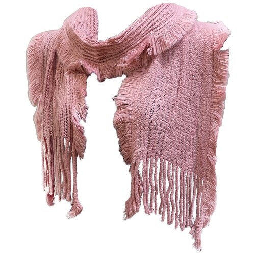 фото Шарф crystel eden,180х20 см, розовый