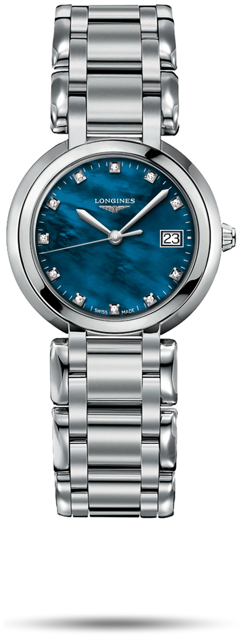 Наручные часы LONGINES, синий, белый