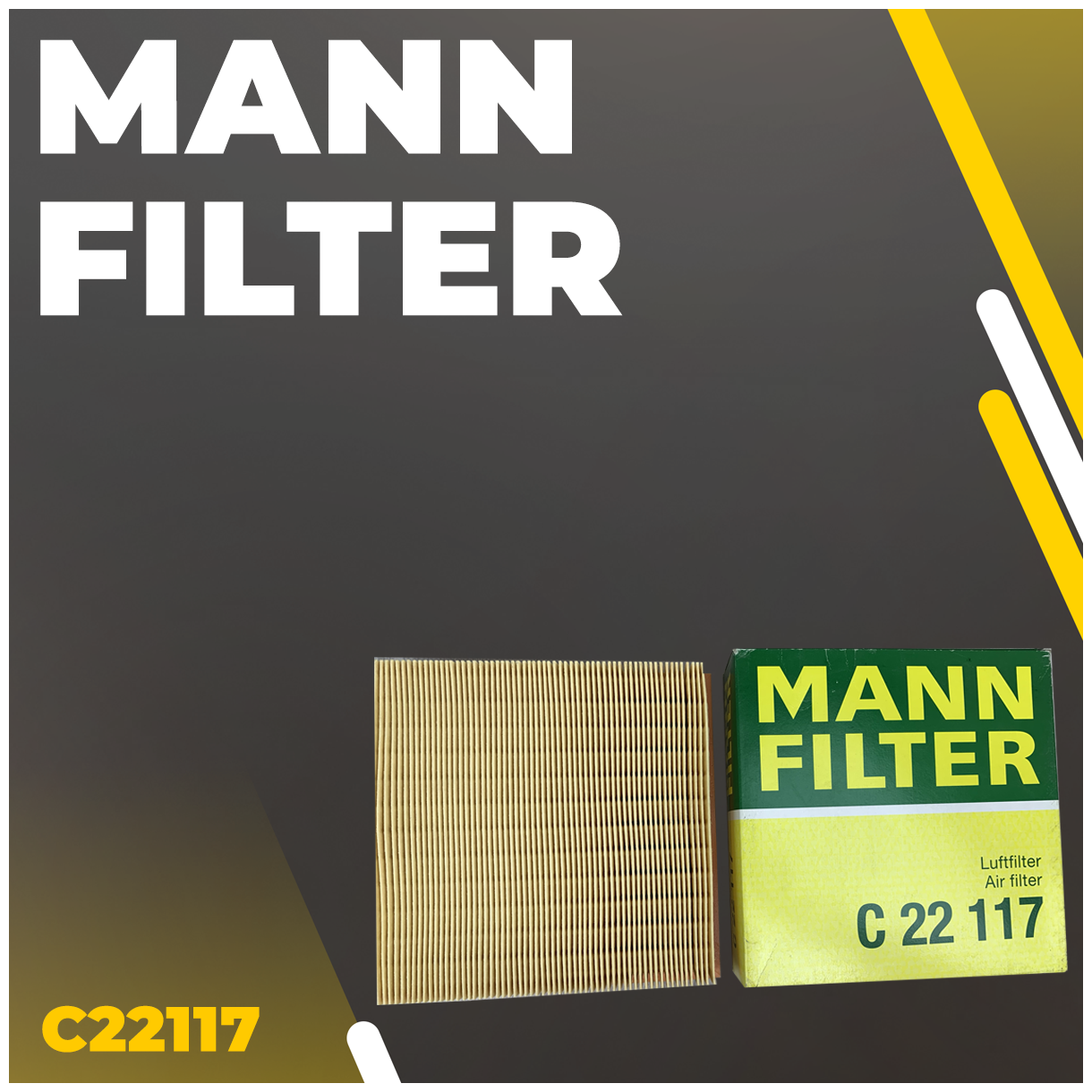 Воздушный фильтр Mann-Filter - фото №8