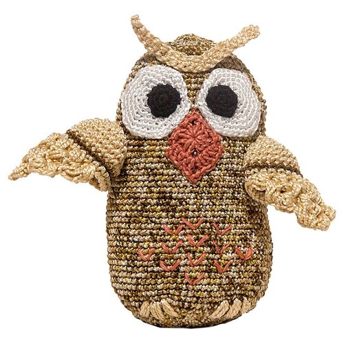 Хозяюшка-рукодельница Набор для вязания игрушки Сова Софушка, AMY85