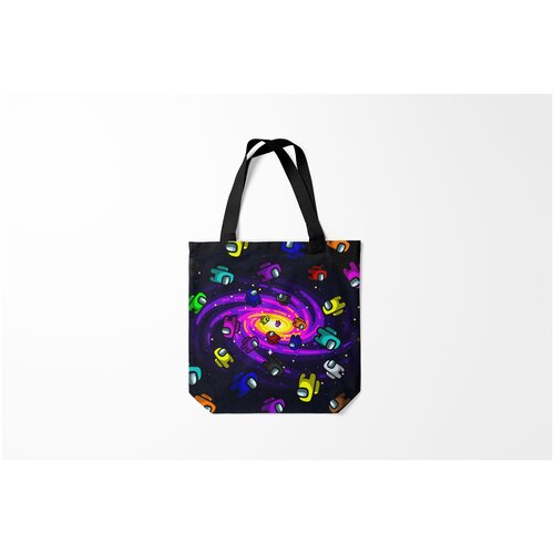 фото Сумка-шоппер / 40х40 см / геймерам / among us burnettie