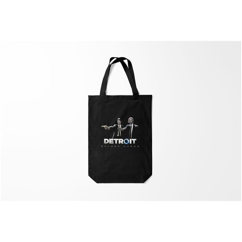 фото Сумка-шоппер / 31х42 см / геймерам / detroit become human burnettie