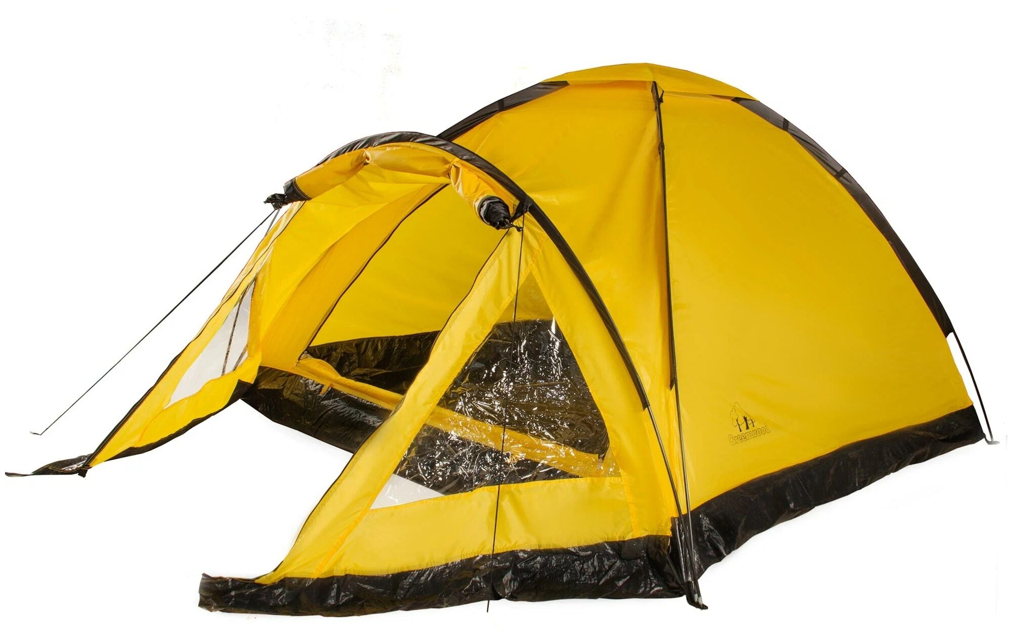 Палатка 2-х местная Greenwood Yeti 2 желтый (160)